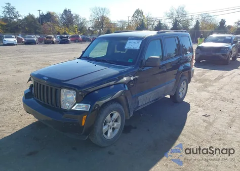 2010 Jeep Liberty Sport из США, поврежденный, VIN 1J4PN2GKXAW178686